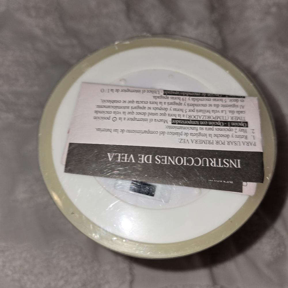 NWOT Gerson Everlasting Glow Flameless LED Candle Off White Vanilla Scented - Picture 8 of 11